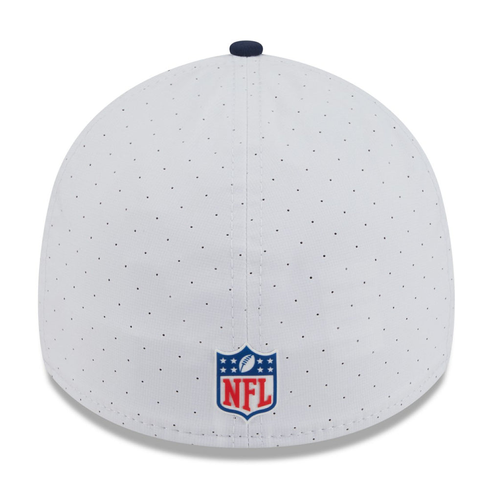 Tennessee Titans New Era 2025 NFL Training Camp 39THIRTY Flex Hat White/Navy | NFL