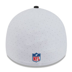 Las Vegas Raiders New Era 2025 NFL Training Camp 39THIRTY Flex Hat White/Black | NFL