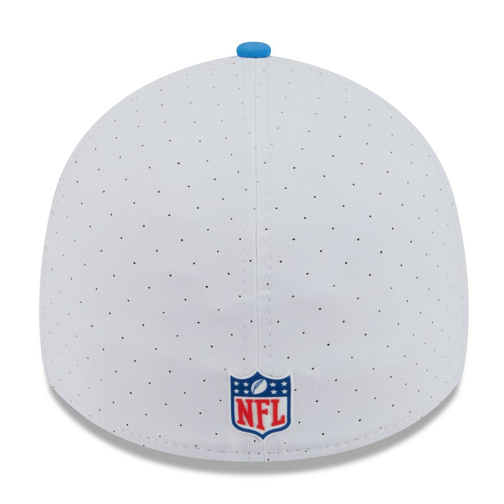Los Angeles Chargers New Era 2025 NFL Training Camp 39THIRTY Flex Hat White/Powder Blue | NFL