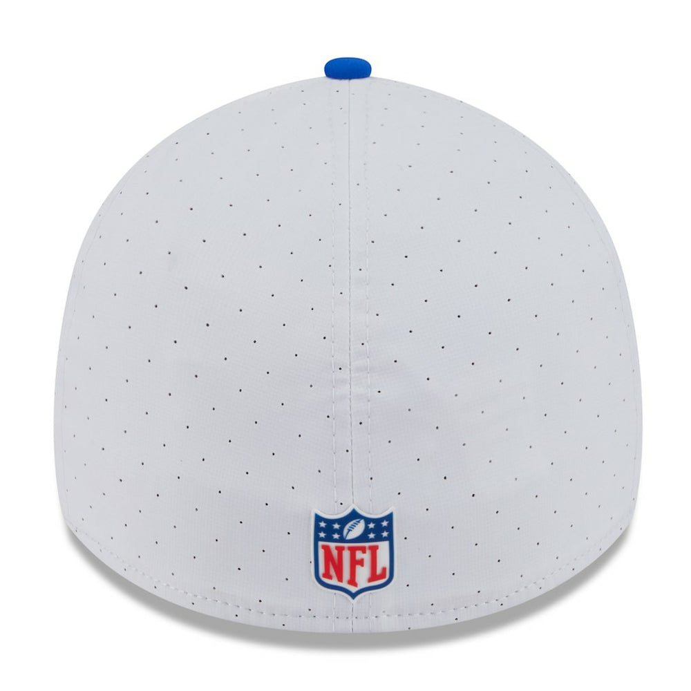 Los Angeles Rams New Era 2025 NFL Training Camp 39THIRTY Flex Hat White/Royal | NFL