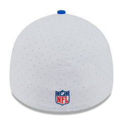 Los Angeles Rams New Era 2025 NFL Training Camp 39THIRTY Flex Hat White/Royal | NFL