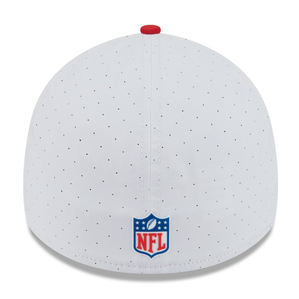 Kansas City Chiefs New Era 2025 NFL Training Camp 39THIRTY Flex Hat White/Red | NFL