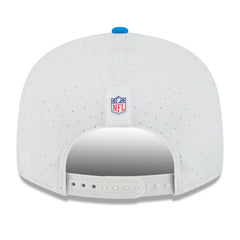 Detroit Lions New Era 2025 NFL Training Camp Split Panel 9FIFTY Snapback Hat White/Blue | NFL