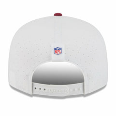 Washington Commanders New Era 2025 NFL Training Camp Split Panel 9FIFTY Snapback Hat White/Burgundy | NFL