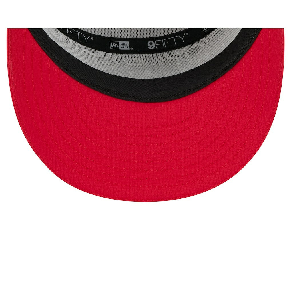 Kansas City Chiefs New Era 2025 NFL Training Camp Split Panel 9FIFTY Snapback Hat White/Red | NFL