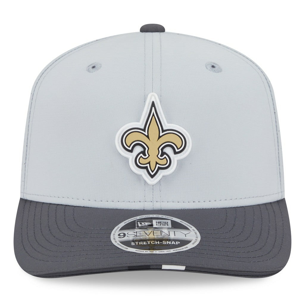 New Orleans Saints New Era 2025 NFL Training Camp 9SEVENTY Adjustable Hat Gray/Graphite | NFL