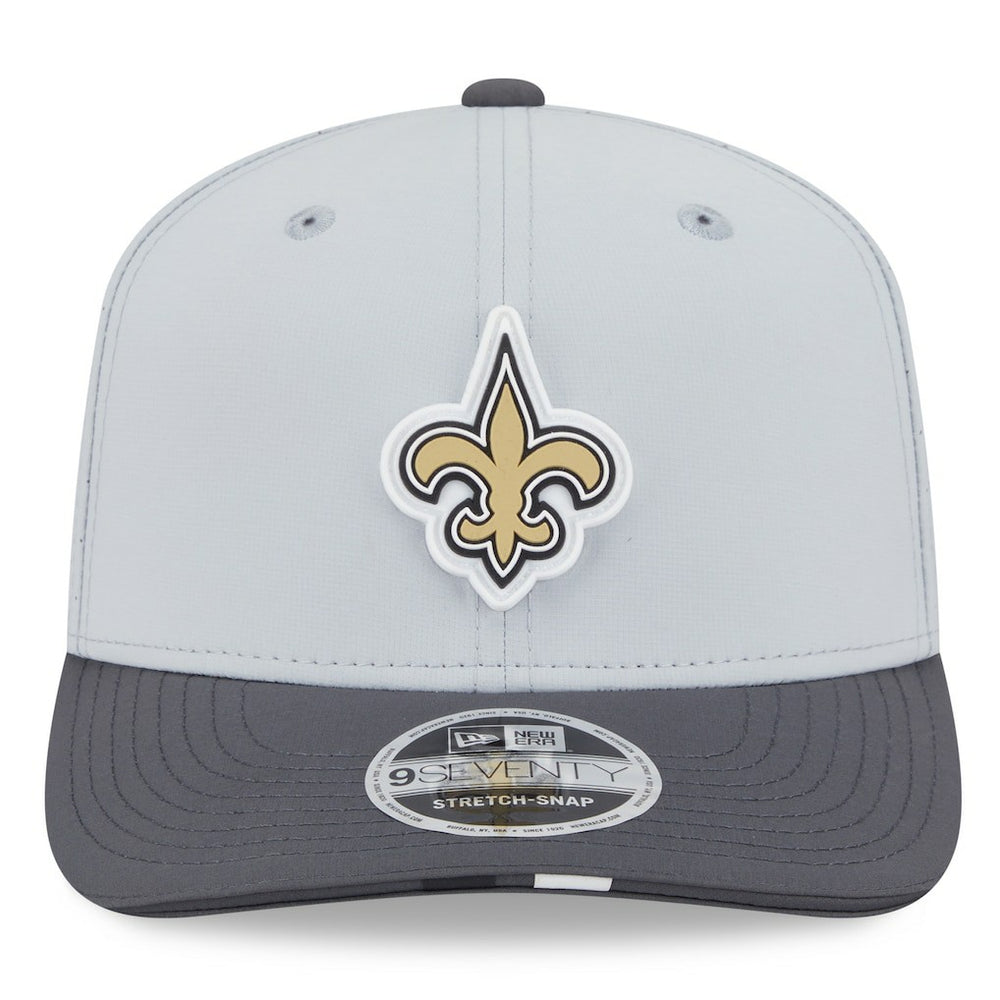 New Orleans Saints New Era 2025 NFL Training Camp 9SEVENTY Adjustable Hat Gray/Graphite | NFL