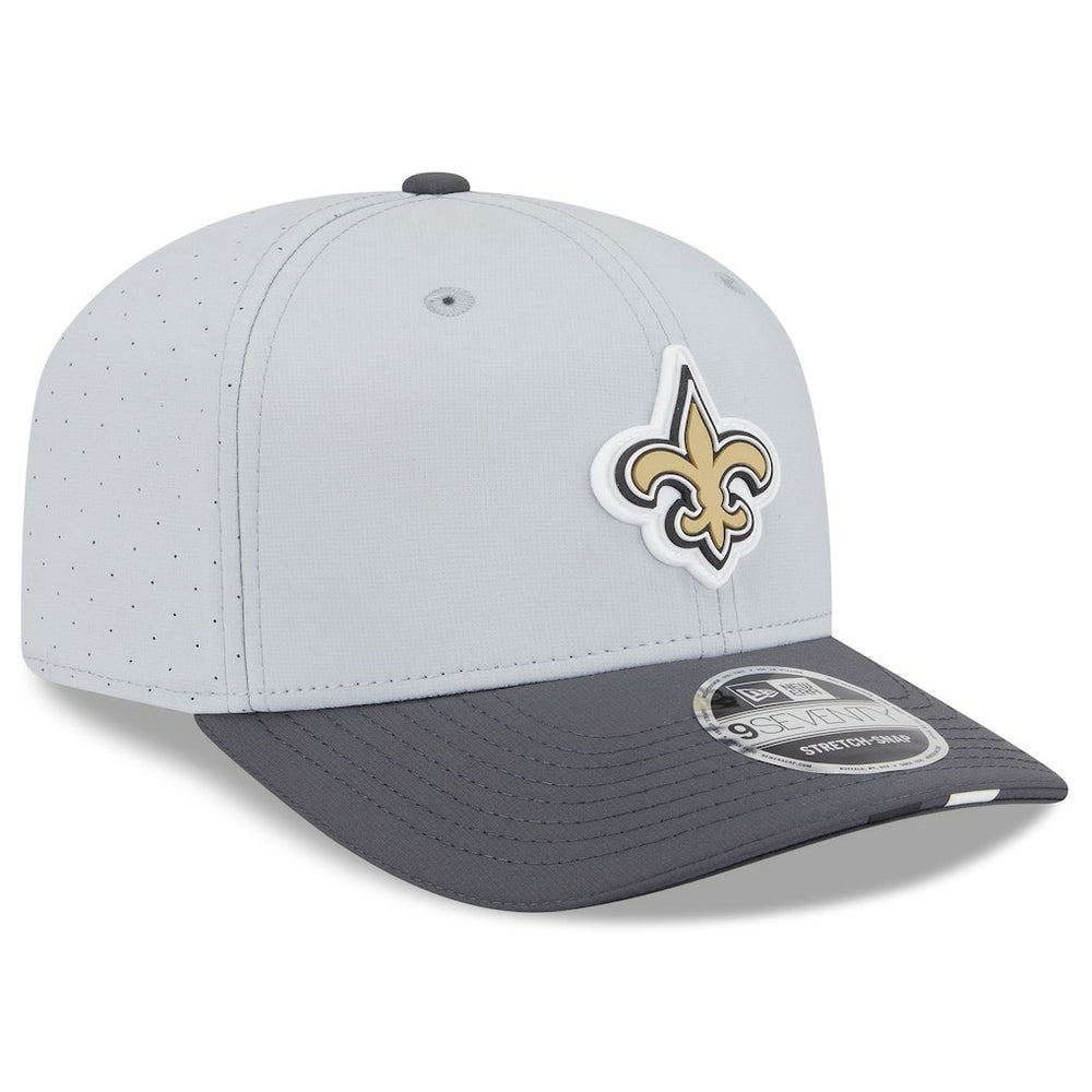 New Orleans Saints New Era 2025 NFL Training Camp 9SEVENTY Adjustable Hat Gray/Graphite | NFL