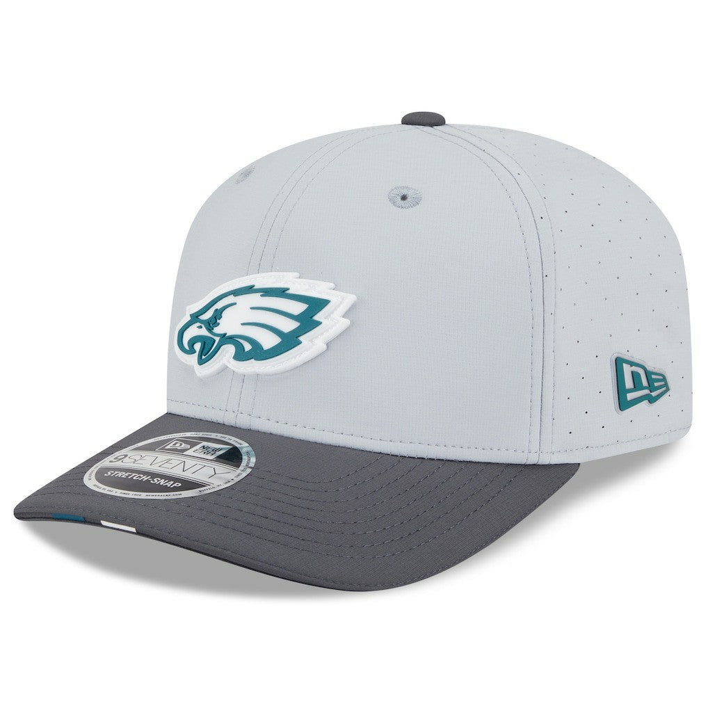 Philadelphia Eagles New Era 2025 NFL Training Camp 9SEVENTY Adjustable Hat Gray/Graphite | NFL