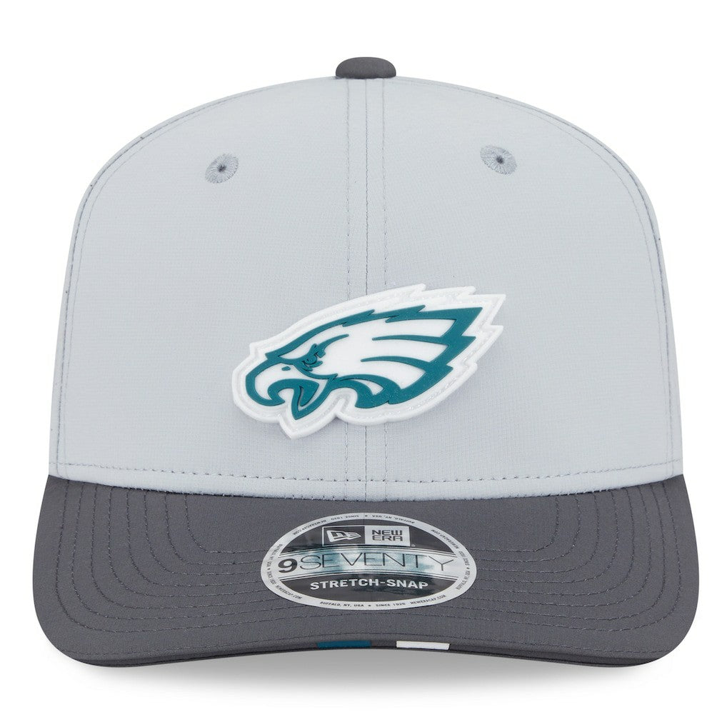 Philadelphia Eagles New Era 2025 NFL Training Camp 9SEVENTY Adjustable Hat Gray/Graphite | NFL