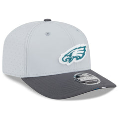 Philadelphia Eagles New Era 2025 NFL Training Camp 9SEVENTY Adjustable Hat Gray/Graphite | NFL
