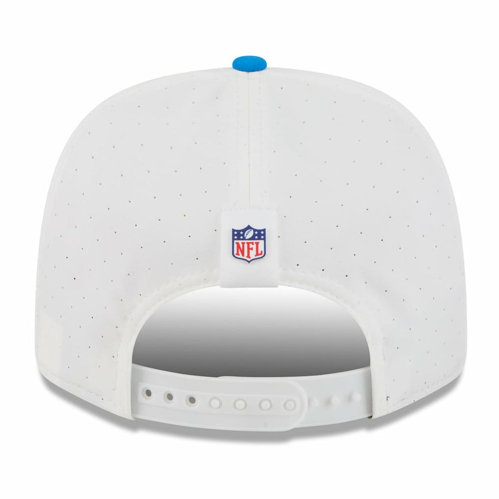 Detroit Lions New Era 2025 NFL Training Camp Throwback Logo 9SEVENTY Adjustable Hat White/Blue | NFL