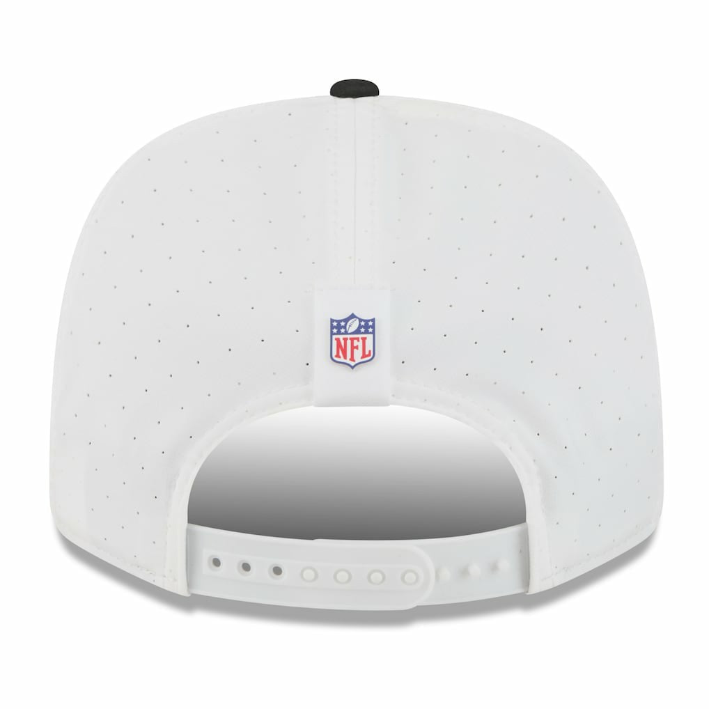 Las Vegas Raiders New Era 2025 NFL Training Camp 9SEVENTY Adjustable Hat White/Black | NFL