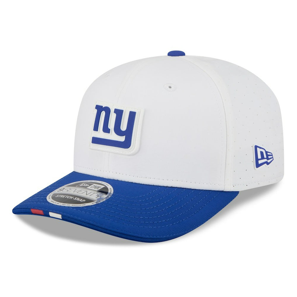 New York Giants New Era 2025 NFL Training Camp 9SEVENTY Adjustable Hat White/Royal | NFL