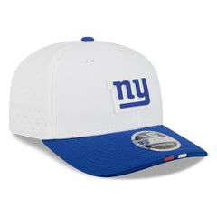 New York Giants New Era 2025 NFL Training Camp 9SEVENTY Adjustable Hat White/Royal | NFL