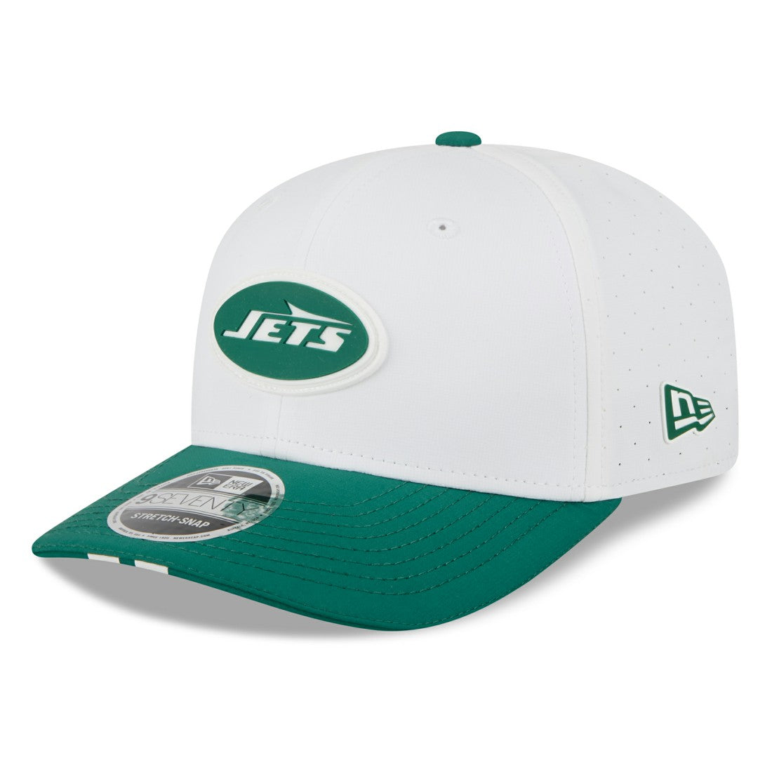 New York Jets New Era 2025 NFL Training Camp 9SEVENTY Adjustable Hat White/Green | NFL
