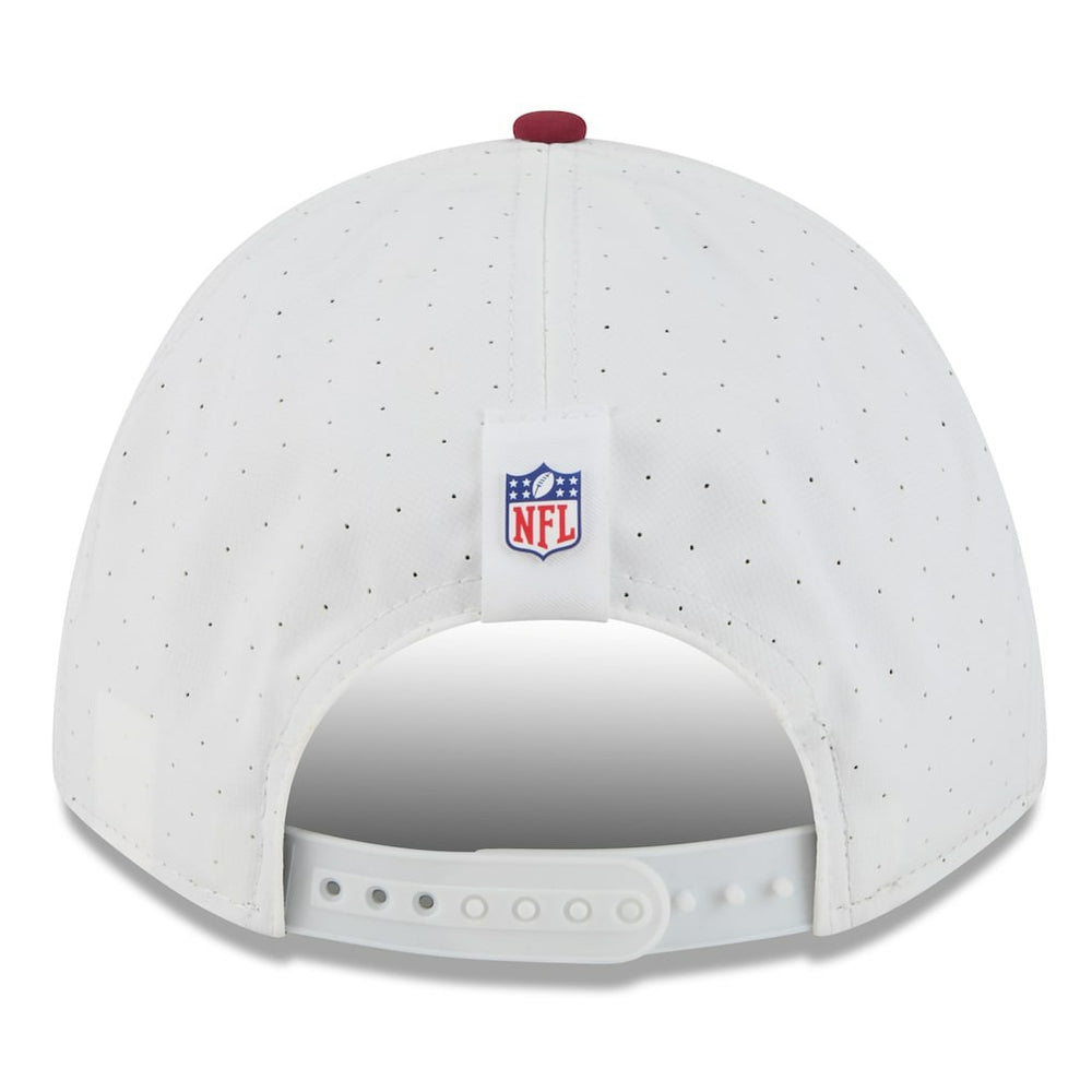 Washington Commanders New Era 2025 NFL Training Camp A-Frame 9FORTY Adjustable Hat White/Burgundy | NFL