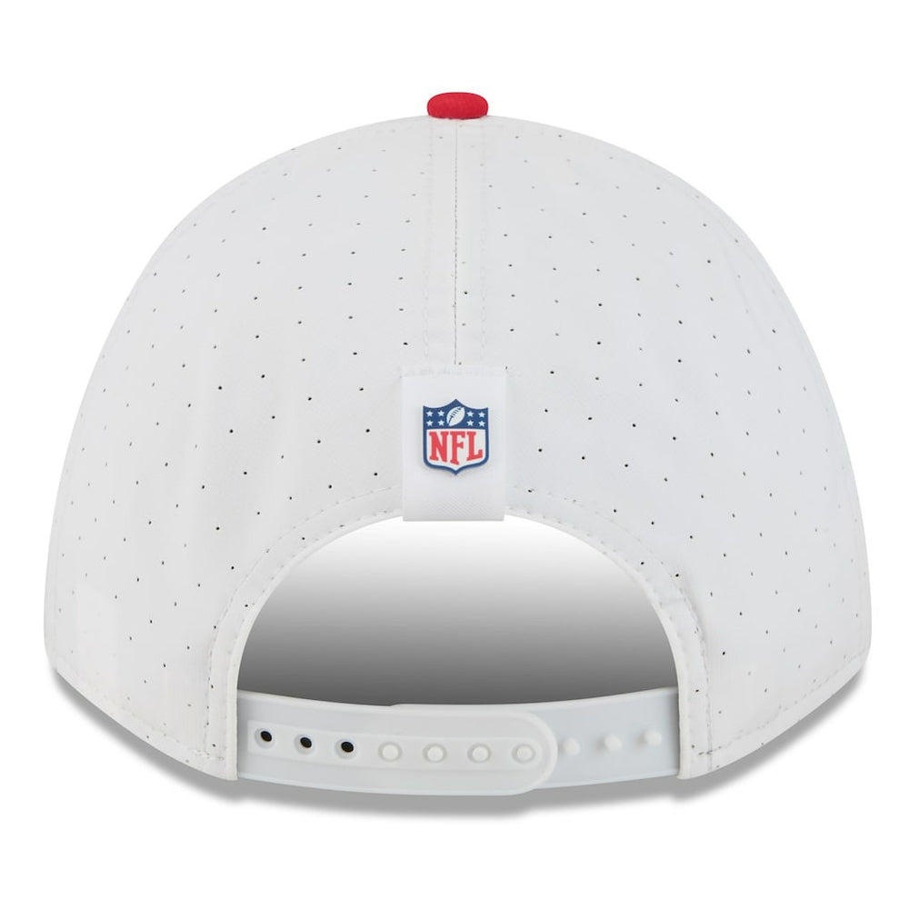 Kansas City Chiefs New Era 2025 NFL Training Camp A-Frame 9FORTY Adjustable Hat White/Red | NFL