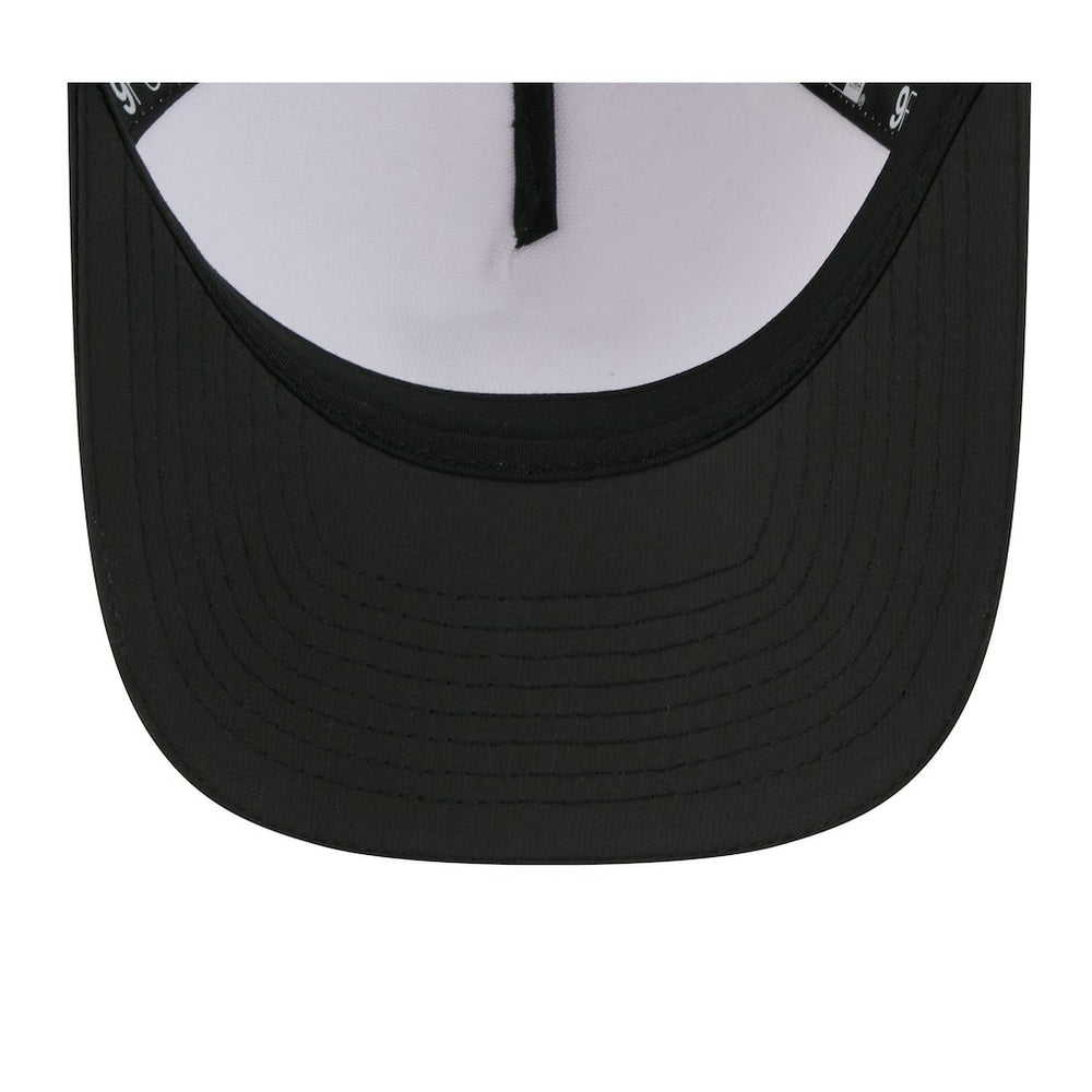 Las Vegas Raiders New Era 2025 NFL Training Camp A-Frame 9FORTY Adjustable Hat White/Black | NFL