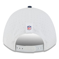 Tennessee Titans New Era 2025 NFL Training Camp A-Frame 9FORTY Adjustable Hat White/Navy | NFL