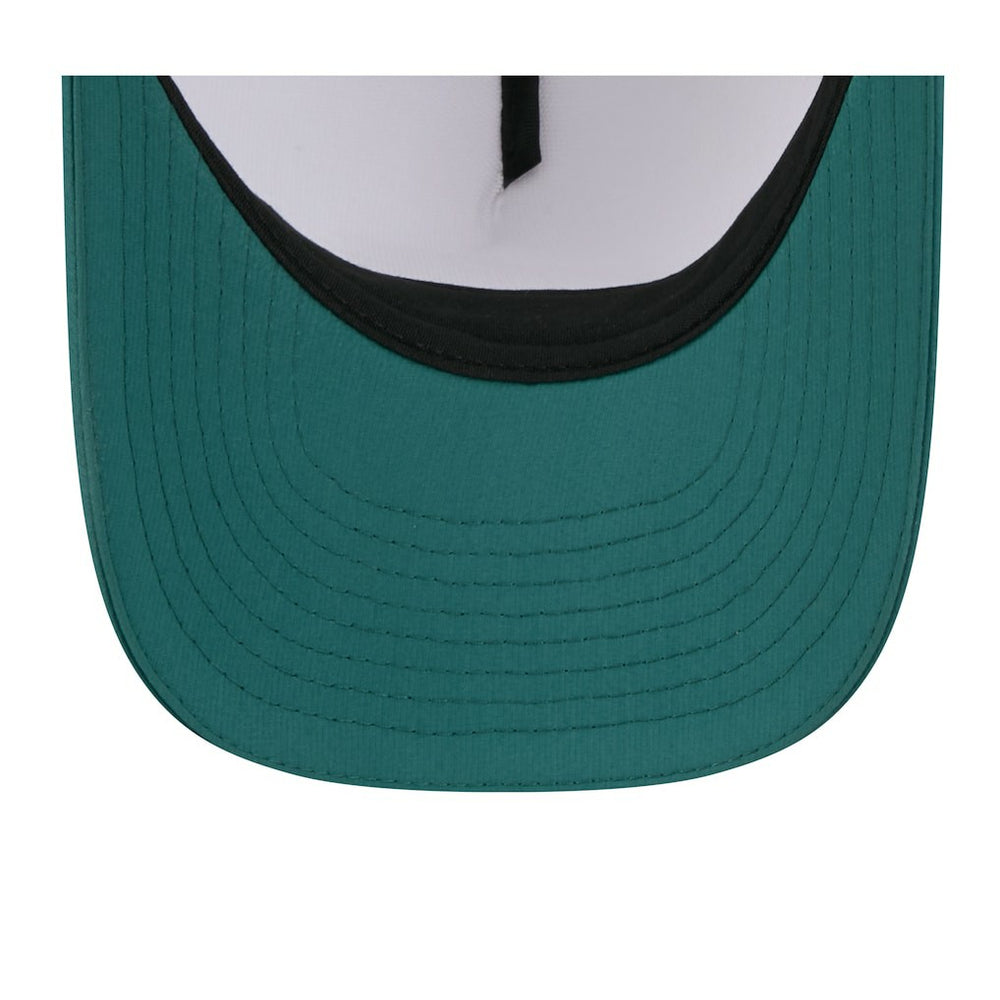 Philadelphia Eagles New Era 2025 NFL Training Camp A-Frame 9FORTY Adjustable Hat White/Midnight Green | NFL