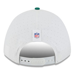 New York Jets New Era 2025 NFL Training Camp A-Frame 9FORTY Adjustable Hat White/Green | NFL