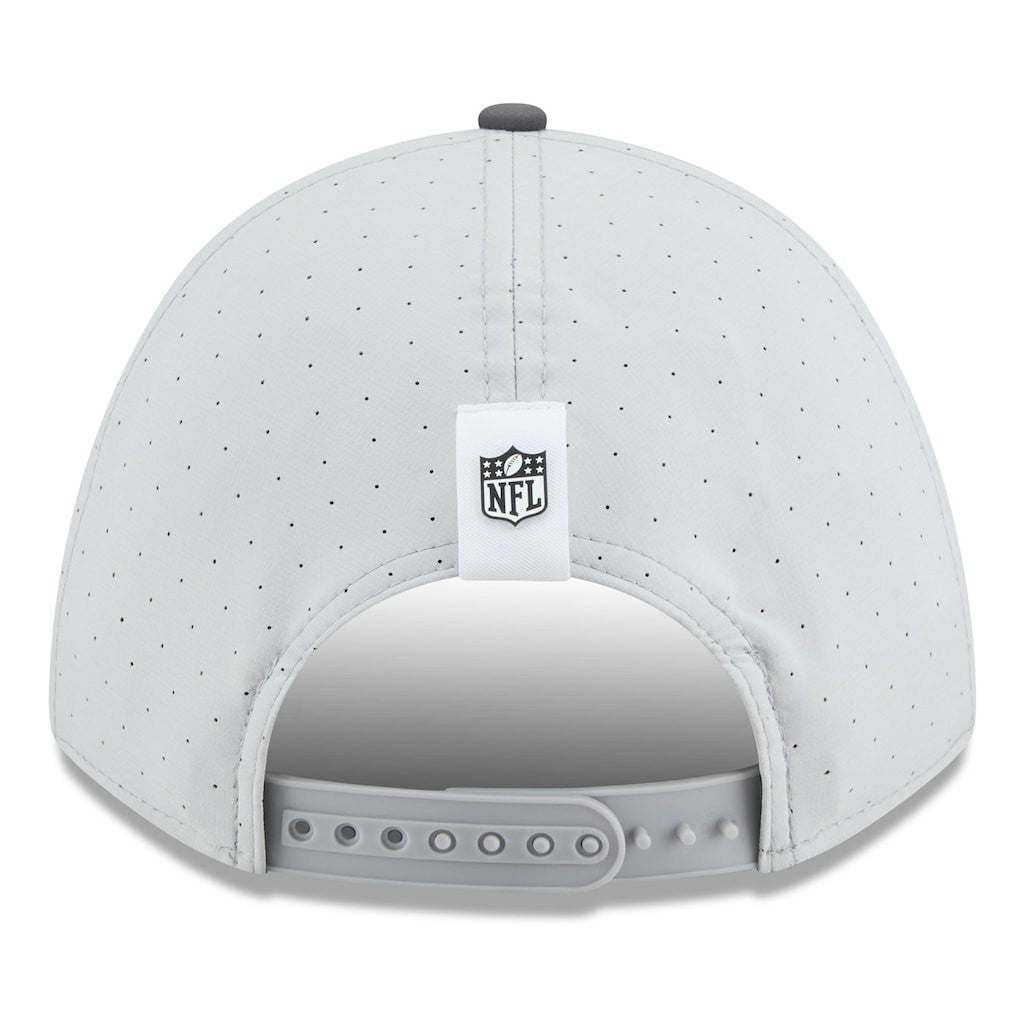 Jacksonville Jaguars New Era 2025 NFL Training Camp A-Frame 9FORTY Adjustable Hat Gray/Graphite | NFL