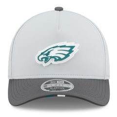 Philadelphia Eagles New Era 2025 NFL Training Camp A-Frame 9FORTY Adjustable Hat Gray/Graphite | NFL