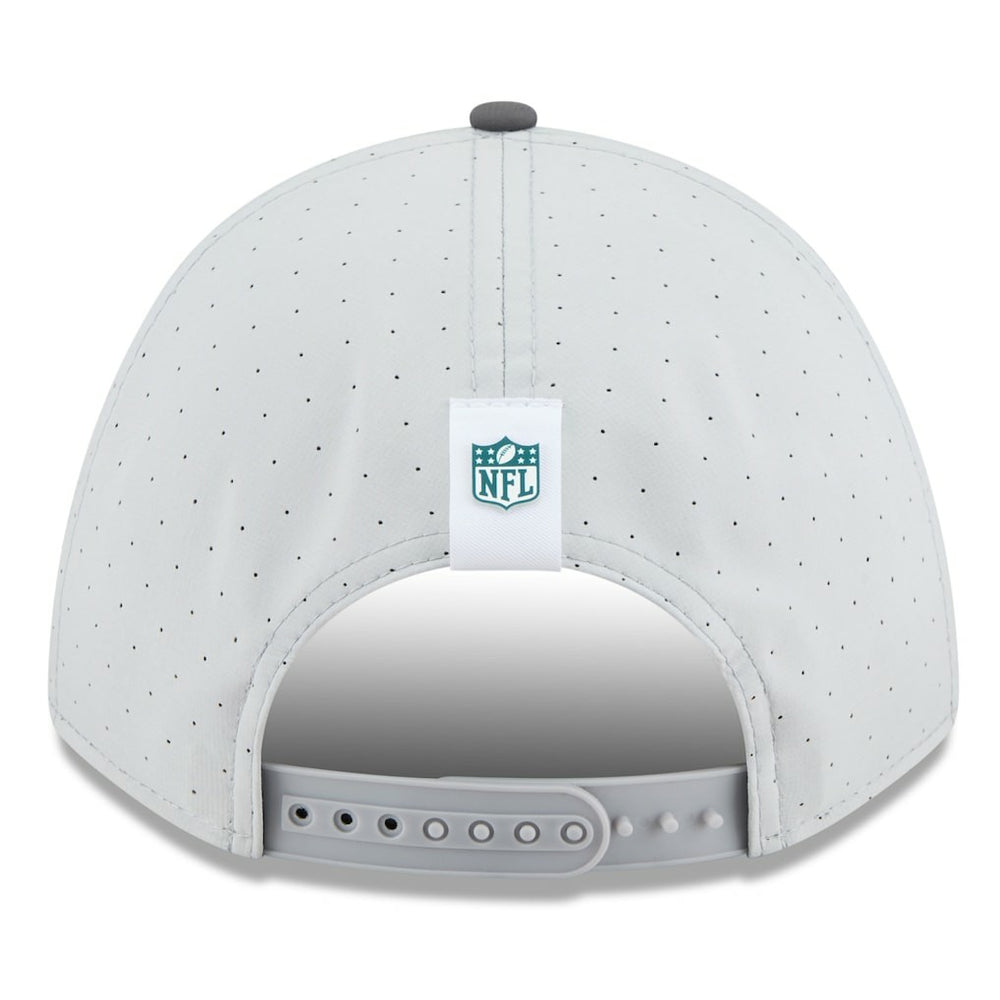 Philadelphia Eagles New Era 2025 NFL Training Camp A-Frame 9FORTY Adjustable Hat Gray/Graphite | NFL
