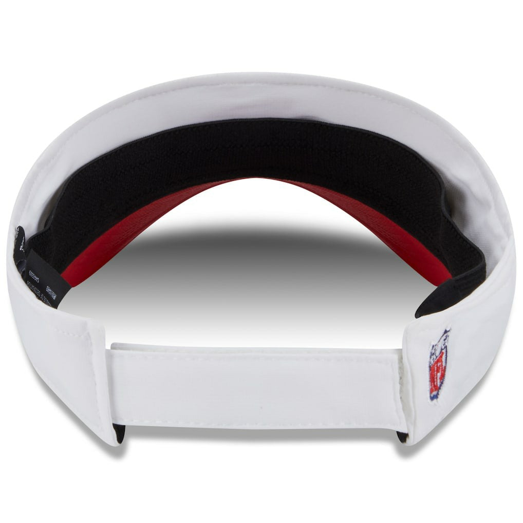 Kansas City Chiefs New Era 2025 NFL Training Camp Adjustable Visor White/Red | NFL