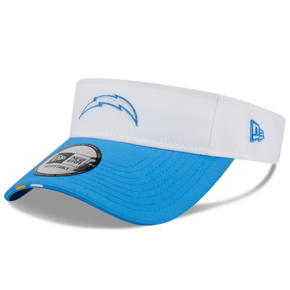 Los Angeles Chargers New Era 2025 NFL Training Camp Adjustable Visor White/Powder Blue | NFL