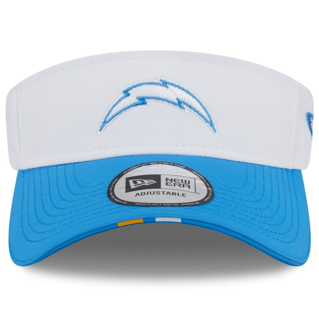 Los Angeles Chargers New Era 2025 NFL Training Camp Adjustable Visor White/Powder Blue | NFL