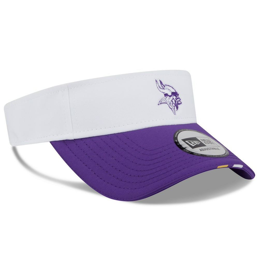 Minnesota Vikings New Era 2025 NFL Training Camp Adjustable Visor White/Purple | NFL
