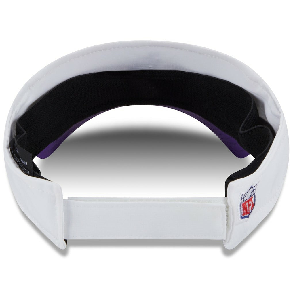 Minnesota Vikings New Era 2025 NFL Training Camp Adjustable Visor White/Purple | NFL