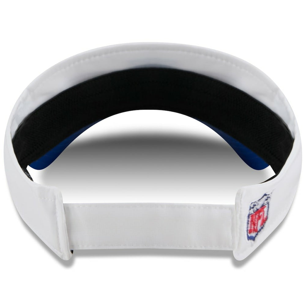 New York Giants New Era 2025 NFL Training Camp Adjustable Visor White/Royal | NFL