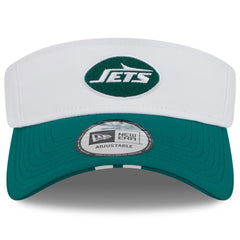 New York Jets New Era 2025 NFL Training Camp Adjustable Visor White/Green | NFL