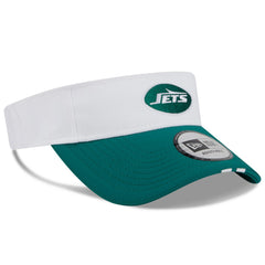 New York Jets New Era 2025 NFL Training Camp Adjustable Visor White/Green | NFL