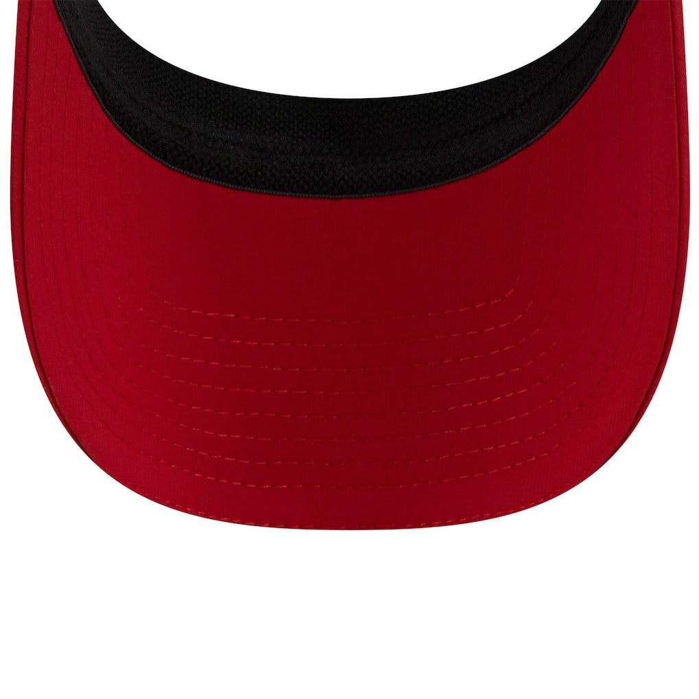 San Francisco 49ers New Era 2025 NFL Training Camp Adjustable Visor White/Scarlet | NFL