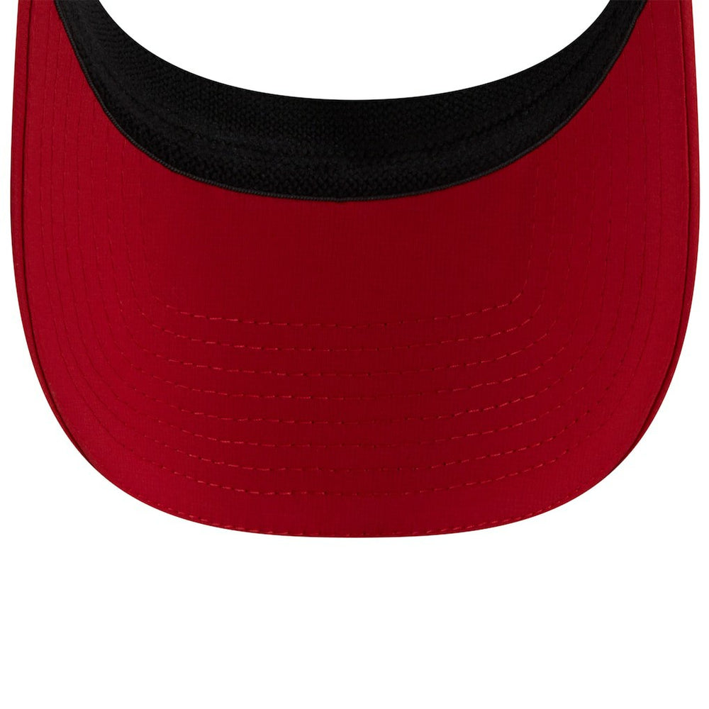 San Francisco 49ers New Era 2025 NFL Training Camp Adjustable Visor White/Scarlet | NFL