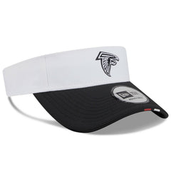 Atlanta Falcons New Era 2025 NFL Training Camp Adjustable Visor White/Black | NFL