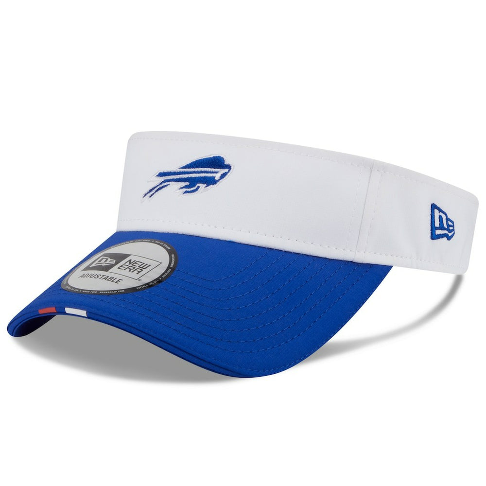 Buffalo Bills New Era 2025 NFL Training Camp Adjustable Visor White/Royal | NFL