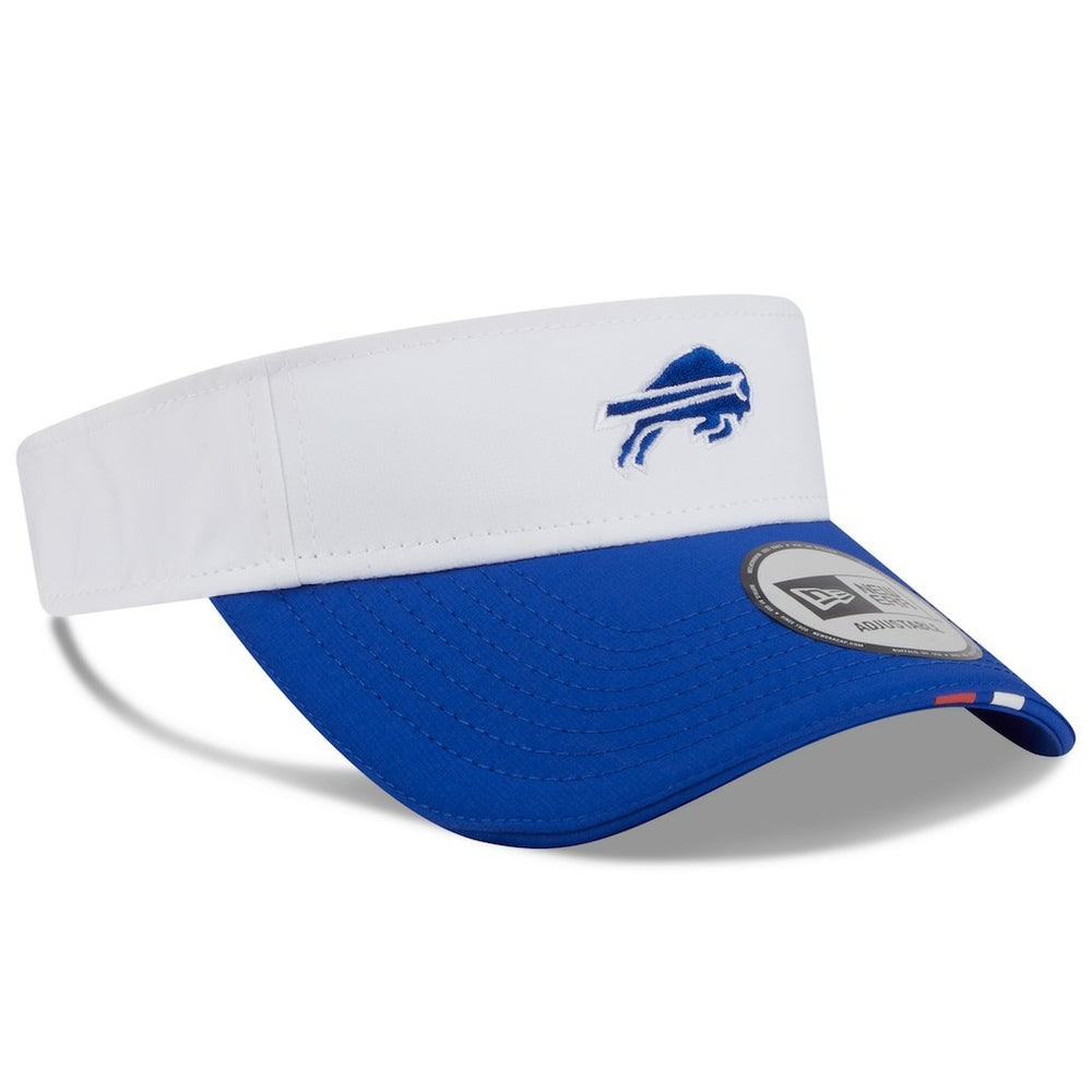 Buffalo Bills New Era 2025 NFL Training Camp Adjustable Visor White/Royal | NFL