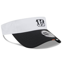 Cincinnati Bengals New Era 2025 NFL Training Camp Adjustable Visor White/Black | NFL