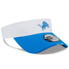 Detroit Lions New Era 2025 NFL Training Camp Adjustable Visor White/Blue | NFL