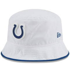 Indianapolis Colts New Era 2025 NFL Training Camp Stretch Bucket Hat White | NFL