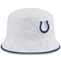 Indianapolis Colts New Era 2025 NFL Training Camp Stretch Bucket Hat White | NFL