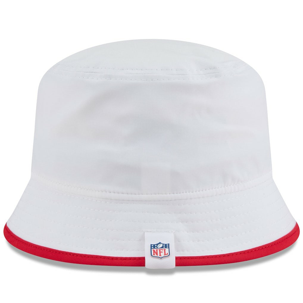 Kansas City Chiefs New Era 2025 NFL Training Camp Stretch Bucket Hat White | NFL