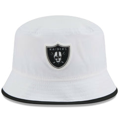 Las Vegas Raiders New Era 2025 NFL Training Camp Stretch Bucket Hat White | NFL