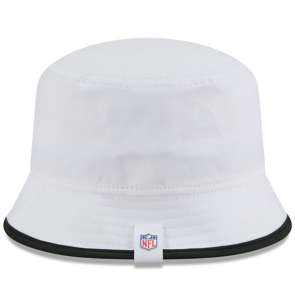 Las Vegas Raiders New Era 2025 NFL Training Camp Stretch Bucket Hat White | NFL