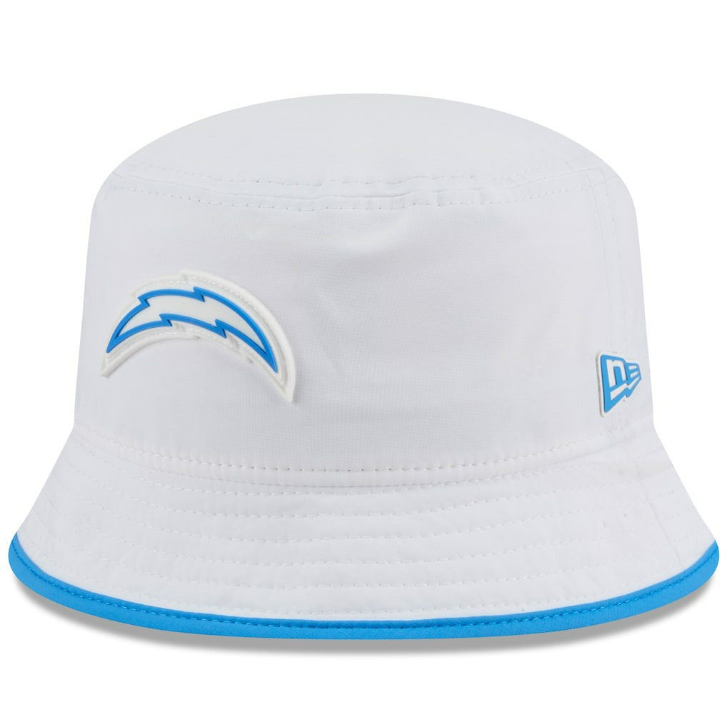 Los Angeles Chargers New Era 2025 NFL Training Camp Stretch Bucket Hat White | NFL
